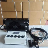 Climatisation 12V CC, climatisation divisée pour camion 9800 BTU, adaptée aux camping-cars, camions, caravanes, fourgonnettes, remorques, unités de climatisation pour camping-cars