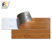 Elegantes paneles de parquet de roble para el diseño interior clásico de vinilo WPC para exteriores con suelo de vinilo LVT autoadhesivo