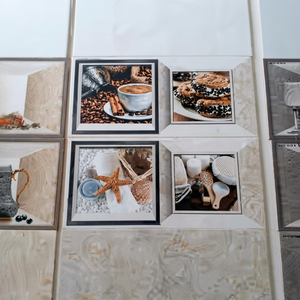 Low Rate Best Quality Glazed Digital Flower Design 300x600mm Ceramic Wall Tiles Firebrick Hall Bathroom Kitchen - Product Image 1