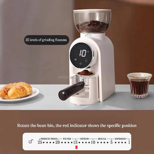 เครื่องชงกาแฟเชิงพาณิชย์ระดับมืออาชีพ 220V/110V แรงดันไฟฟ้าคู่ สำหรับใช้ในบ้านและเชิงพาณิชย์ พร้อมเครื่องบดเมล็ดกาแฟเอสเพรสโซ - Product Image 2