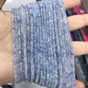 Perles carrées en forme de <span class=keywords><strong>sucre</strong></span> de 2-3 mm, vente en gros, pierres naturelles, grains carrés, petites perles pour bracelet, collier, bijoux - Product Image 5