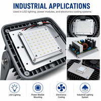 Placa de Montaje LED de Aluminio Mecanizada por CNC de Precisión Personalizada para Módulos de Iluminación, Electrónica y Disipación de Calor