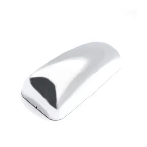Chrome <b>Door</b> <b>Mirror</b> Cover for Kenworth T660 T600 T800 LH&RH Side - Product Image 1