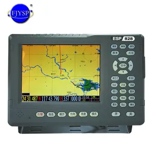 YSP 8 인치 해양 AIS 지원 C-지도 차트 네비게이션 및 GPS 차트 플로터 AIS 트랜스 폰더 클래스 b와 결합