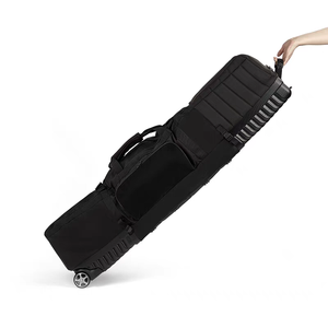 กระเป๋าเดินทางพับได้แบบแข็งพร้อมล้อถุงกอล์ฟทำจากไนลอน + กันน้ำ - Product Image 6