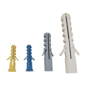 Amazon hot selling plastic anchor wall plug 6mm 8mm 10mm