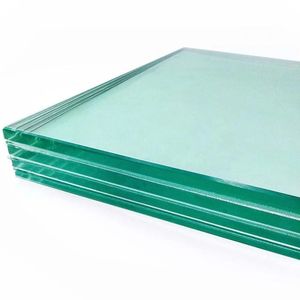 Verre feuilleté ultra-clair 5+0.38+5 6+0.38+6 avec certificat CE ISO9001, verre feuilleté trempé PVB - Product Image 1