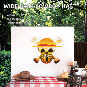 Adesivi Murali Anime <span class=keywords><strong>One</strong></span> <span class=keywords><strong>Piece</strong></span> Fai-da-Te, Decorazioni Cartoon per Bambini, Pittura Diamantata Fatta a Mano - Product Image 3