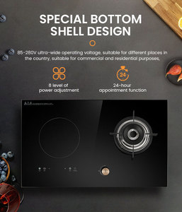 2 HOB gas và quy nạp bếp chất lượng cao 3000W commercia cảm ứng Chảo <span class=keywords><strong>Burner</strong></span> <span class=keywords><strong>240V</strong></span> - Product Image 3