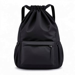 Custom Pattern Gym Cinch Bag Foldable Daily Sports Travel <b>Backpack</b> with Polyester Lining Waterproof <b>Drawstring</b> Sports <b>Backpack</b> - Product Image 6