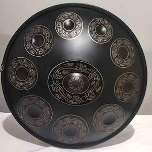 Tambor <span class=keywords><strong>de</strong></span> Acero <span class=keywords><strong>de</strong></span> 22 Pulgadas, Nuevo, Handpan, Tambor <span class=keywords><strong>de</strong></span> Lengüeta en D, Kit <span class=keywords><strong>de</strong></span> Percusión, Plateado, Venta Especial - Product Image 3