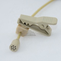 Mini microphone à pince à collier omnidirectionnel LM-4006S pour la performance sur scène professionnelle ou l'enseignement de la conférence vocale