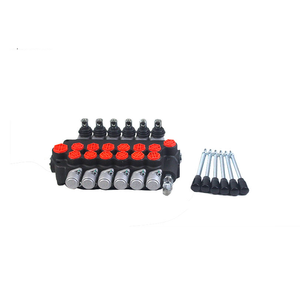 6P80วาล์วไฮดรอลิกโมโนบล็อคแบบแมนนวล80ลิตร6P80ชิ้นส่วนเครื่องจักรก่อสร้าง - Product Image 2