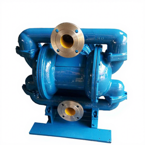 Pompe de surpression pneumatique à diaphragme en acier inoxydable QBY100, entraînement par air, entrée et sortie 100 mm - Product Image 1