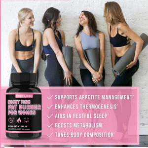 Capsules de perte de poids de pilules de brûleur de graisse Supplément de brûleur de graisse Extrait de Garcinia Cambogia Keto amincissant l'OEM de pilules de perte de poids - Product Image 3