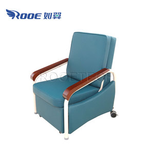 BHC001K hastane tıbbi refakatçi sandalye hasta görevlisi katlanır hemşirelik sandalye Cum yatak - Product Image 2
