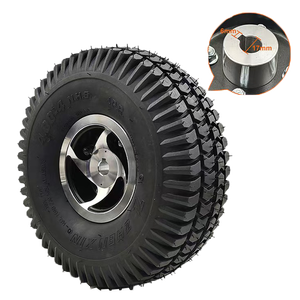 400-4 공압 비계 전기 자전거 휠 11인치 스쿠터 공압 바퀴 - Product Image 4