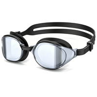 Lunettes de natation pour adultes personnalisées en gros, protection UV400, verres miroir, anti-buée, pour la natation quotidienne en piscine