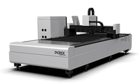 Máquina de Corte por Láser de Fibra CNC de 3 Ejes de Alta Precisión Derek 3000W, Controlador Cypcut, Velocidad Máxima 40000mm/min, Refrigeración por Agua, Servo, Nueva IA