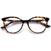 Monture de lunettes optiques Elan Optical YB6019, prix d'usine, style rétro rond, pour femmes, monture intégrale en acétate, lunettes optiques en stock