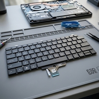   Clavier de remplacement US Latitude 7310, clavier d'origine 7T0WC pour réparation et entretien