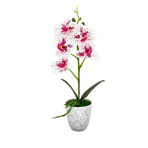 Orquídea Phalaenopsis Artificial con Maceta de 30 Pulgadas, Decoración Floral para Interiores del Hogar - Product Image 5