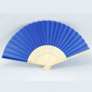 Éventail vintage en bambou durable, artisanat pour le confort et le style - Product Image 3
