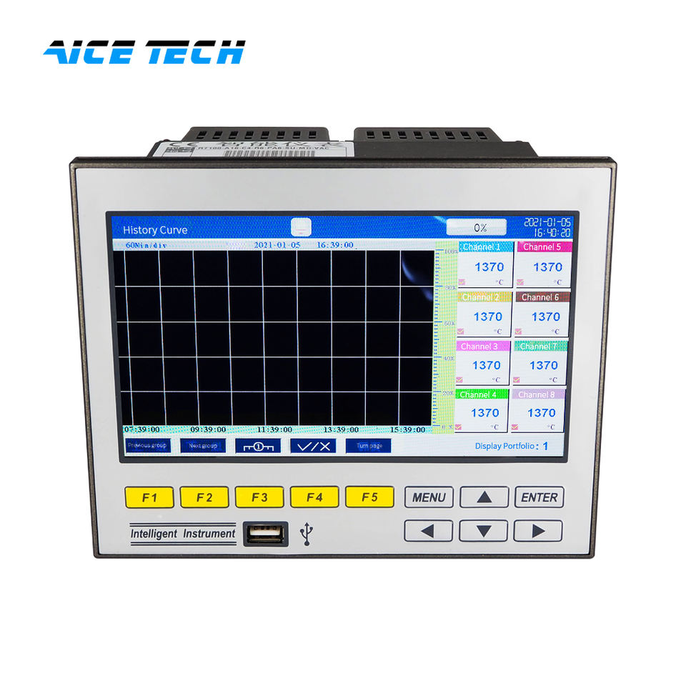 Multi Channel Input Image Aice Tech Industrial Multi Channel Recorder 7 Inch Lcd Screen Universal ...