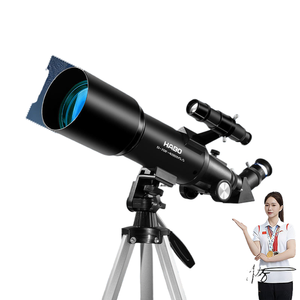Nouveau télescope astronomique 40070, noir, haute définition, haute magnification, pour l'observation des étoiles et de la lune - Cadeau idéal - Product Image 2