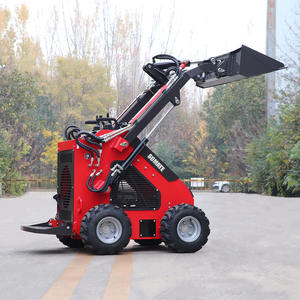 Minicargadora Soamte con Motor Diésel Kubota, Certificación CE y EPA, con Ruedas Oruga, Cargador Frontal, Bomba Hidráulica y Rodamientos, 2 Años de Garantía - Product Image 4