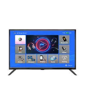 Téléviseur intelligent 4K portable Full HD DVB T2 32 42 43 pouces rechargeable pour hôtels, vente en gros - Product Image 3