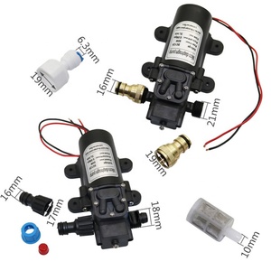 <span class=keywords><strong>Bomba</strong></span> <span class=keywords><strong>de</strong></span> <span class=keywords><strong>Agua</strong></span> Micro Diafragma DC12V 60W para Sistema <span class=keywords><strong>de</strong></span> Nebulización, Alta Presión, Rosca <span class=keywords><strong>de</strong></span> 18mm 1/2 Pulgada, Autocebante y Reforzada - Product Image 2