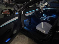 Kit d'éclairage ambiant pour Tesla Model 3/Y 2021+, 64 couleurs, gravure laser, éclairage ambiant, éclairage LED intérieur de voiture, kit de mise à niveau