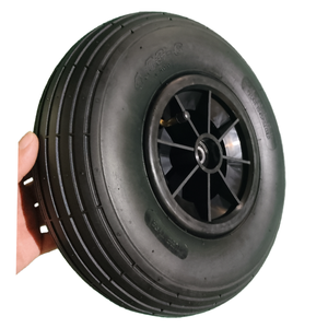 全新 Evertrust 4.00-6 充气橡胶轮胎 4PR 塑料轮圈密封滚珠轴承独轮车手推车工业用 100 公斤 - Product Image 2