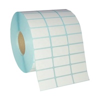 Rollo de etiquetas adhesivas térmicas a precio de fábrica, papel térmico de tamaño personalizado para Pegatinas para niños, adhesivo de papel en blanco