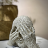 Cadeaux créatifs Sculpture en résine No See No Speak No Hear Figurine pour la décoration intérieure