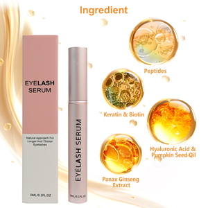 Sérum de croissance des cils et <span class=keywords><strong>sourcils</strong></span> biologique naturel, liquide activateur de croissance, vente en gros, étiquette privée personnalisée, traitements de croissance des cils - Product Image 4