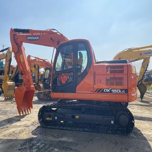 Mini-excavatrice Doosan DX150 de 15 tonnes certifiée EPA CE 2024, personnalisée, avec moteur, boîte de vitesses, pompe, roulement, origine japonaise, 95% NEUF - Product Image 1