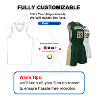 Ensemble de maillots de basketball réversibles vert et blanc personnalisés pour femmes, sublimation double face, pour équipes sportives universitaires, vente en gros