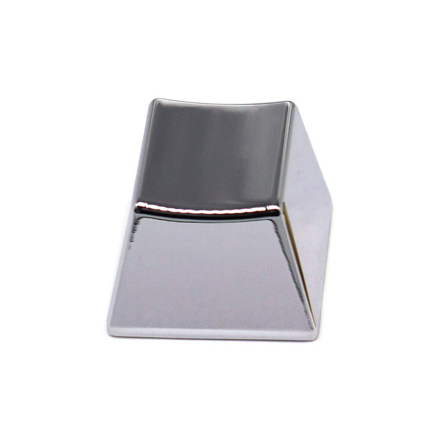 Factory Custom CNC Milling Part Keyboard Cap Chrome Plating Finish Keyboard Cap Keycap