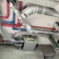 Ventilateur d'extraction de salle de bain à montage au plafond MENRED BR300 avec capteur PM2.5 et VOC