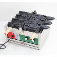 Blios OEM ODM Gaufrier à Taiyaki en forme de poisson haute efficacité, facile à nettoyer, en acier inoxydable, 220V 50Hz 60Hz pour la restauration commerciale