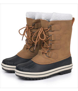 <span class=keywords><strong>Bottes</strong></span> de <span class=keywords><strong>chasse</strong></span> au canard thermique mi-mollet pour femmes chaussures de ski de neige en plein air d'hiver imperméables exportation transfrontalière anti-dérapante pour le russe - Product Image 2