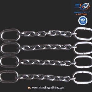Chaîne à maillons en acier inoxydable SS316, chaîne à maillons courts soudés, chaîne à maillons longs, DIN5685 DIN763, chaîne marine de qualité supérieure, chaîne robuste pour bateau - Product Image 3