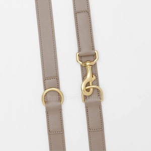 Correa Fullto de cuero de lujo para mascotas con logotipo impreso personalizado correa de perro personalizada - Product Image 5