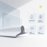 Joint d'étanchéité en mousse PU OEM, bande de protection durable en polyuréthane pour portes et fenêtres, isolation contre les intempéries pour joints de cadre de bâtiment
