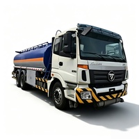 Camion-citerne Foton 6X4, camion-citerne mobile à essence, diesel et huile 6*4, camion distributeur de carburant de 25 m³