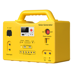 20W <b>Solar</b> Media Home <b>Lighting</b> <b>System</b> With 6 LED Bulbs Camping Outdoor Portable Power Station 20w Power Station 20w - Product Image 4