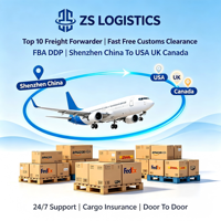 Transitaire 1688 DDP FBA Express DHL FedEx UPS, Chine vers les États-Unis, le Royaume-Uni, le Canada, Dédouanement et Logistique Porte-à-Porte