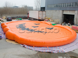 Sự kiện cho thuê mặt hàng Inflatable Mat nóng bán nhảy Bouncer thương mại cấp Inflatable Trampoline cho trẻ em bên - Product Image 6